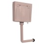 Cisterna de inodoro con entrada de agua inferior salmón 3/6 L de vidaXL, Cisternas del inodoro - Ref: Foro24-148009, Precio: ...