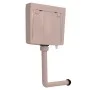 Cisterna de inodoro con entrada de agua inferior salmón 3/6 L de vidaXL, Cisternas del inodoro - Ref: Foro24-148009, Precio: ...