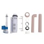 Cisterna de inodoro con entrada de agua inferior salmón 3/6 L de vidaXL, Cisternas del inodoro - Ref: Foro24-148009, Precio: ...