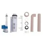 Cisterna de inodoro con entrada de agua inferior salmón 3/6 L de vidaXL, Cisternas del inodoro - Ref: Foro24-148009, Precio: ...