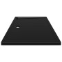 Plato de ducha rectangular negro ABS 80x120 cm de vidaXL, Platos de ducha - Ref: Foro24-148919, Precio: 118,76 €, Descuento: %