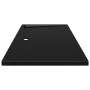 Rectangular black ABS shower tray 80x120 cm by vidaXL, Shower trays - Ref: Foro24-148919, Price: 116,89 €, Discount: %