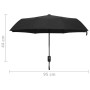 Paraguas plegable automático negro 95 cm de vidaXL, Paraguas - Ref: Foro24-149144, Precio: 11,34 €, Descuento: %