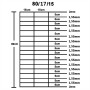 Valla de jardín de acero galvanizado plateado 50x0,8 m de vidaXL, Paneles de vallas - Ref: Foro24-149496, Precio: 98,11 €, De...