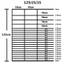 Valla de jardín de acero galvanizado plateado 50x1,25 m de vidaXL, Paneles de vallas - Ref: Foro24-149504, Precio: 139,43 €, ...
