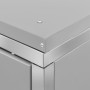 Cobertizo para 4 contenedores basura acero 276,5x77,5x112,5 cm de vidaXL, Soportes para contenedores de residuos - Ref: Foro2...