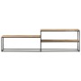 Mueble para TV de madera maciza de mango rugosa 180x30x50 cm de vidaXL, Muebles TV - Ref: Foro24-321620, Precio: 89,27 €, Des...