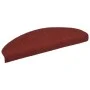 Alfombrilla autoadhesiva de escalera 10 uds 65x21x4 cm roja de vidaXL, Alfombrillas para escalones - Ref: Foro24-149707, Prec...