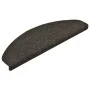 Alfombrillas autoadhesivas escalera 5 uds antracita 65x21x4 cm de vidaXL, Alfombrillas para escalones - Ref: Foro24-149714, P...