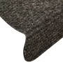 Alfombrillas autoadhesivas escalera 5 uds antracita 65x21x4 cm de vidaXL, Alfombrillas para escalones - Ref: Foro24-149714, P...