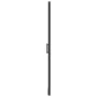 Puertas de ducha de vidrio templado negro 81x195 cm de vidaXL, Puertas de ducha - Ref: Foro24-148890, Precio: 212,74 €, Descu...