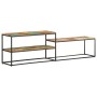 Mueble de TV de madera maciza reciclada 180x30x50 cm de vidaXL, Muebles TV - Ref: Foro24-321621, Precio: 89,94 €, Descuento: %