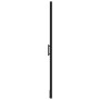 Puertas de ducha de vidrio templado negro 100x178 cm de vidaXL, Puertas de ducha - Ref: Foro24-148892, Precio: 190,36 €, Desc...
