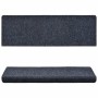 Alfombrillas de escalera 10 unidades gris antracita 65x21x4 cm de vidaXL, Alfombrillas para escalones - Ref: Foro24-149733, P...