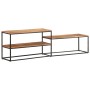 Mueble de TV de madera maciza de acacia 180x30x50 cm de vidaXL, Muebles TV - Ref: Foro24-321622, Precio: 87,76 €, Descuento: %