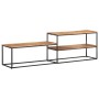 Mueble de TV de madera maciza de acacia 180x30x50 cm de vidaXL, Muebles TV - Ref: Foro24-321622, Precio: 87,76 €, Descuento: %