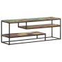 Mueble para TV de madera maciza reciclada 130x30x45 cm de vidaXL, Muebles TV - Ref: Foro24-321624, Precio: 94,31 €, Descuento: %