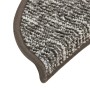 Alfombras de peldaños de escalera 15 uds antracita 56x20 cm de vidaXL, Alfombrillas para escalones - Ref: Foro24-149916, Prec...