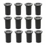 Luces de suelo de exterior redondas 12 unidades de vidaXL, Iluminación de exterior - Ref: Foro24-160436, Precio: 152,19 €, De...