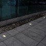 Luces de suelo de exterior redondas 12 unidades de vidaXL, Iluminación de exterior - Ref: Foro24-160436, Precio: 155,30 €, De...