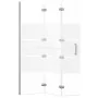 Mampara de ducha plegable ESG blanco 100x140 cm de vidaXL, Puertas de ducha - Ref: Foro24-150738, Precio: 148,09 €, Descuento: %