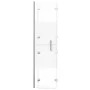 Mampara de ducha plegable ESG blanco 100x140 cm de vidaXL, Puertas de ducha - Ref: Foro24-150738, Precio: 148,09 €, Descuento: %