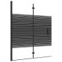 Mampara de ducha plegable ESG negro 120x140 cm de vidaXL, Puertas de ducha - Ref: Foro24-150742, Precio: 143,40 €, Descuento: %