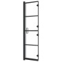 Mampara de ducha plegable ESG negro 80x140 cm de vidaXL, Puertas de ducha - Ref: Foro24-150743, Precio: 133,04 €, Descuento: %