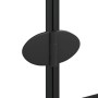Mampara de ducha plegable ESG negro 80x140 cm de vidaXL, Puertas de ducha - Ref: Foro24-150743, Precio: 133,04 €, Descuento: %