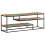 Mueble para TV de madera maciza reciclada 130x30x45 cm de vidaXL, Muebles TV - Ref: Foro24-321624, Precio: 94,31 €, Descuento: %