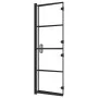 Faltduschwand ESG schwarz 100x140 cm von vidaXL, Duschtüren - Ref: Foro24-150744, Preis: 137,25 €, Rabatt: %