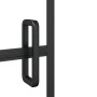 Mampara de ducha ESG negro 80x140 cm de vidaXL, Puertas de ducha - Ref: Foro24-150746, Precio: 120,75 €, Descuento: %