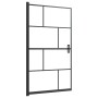 Mampara de ducha ESG negro 80x140 cm de vidaXL, Puertas de ducha - Ref: Foro24-150749, Precio: 130,34 €, Descuento: %