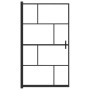 Mampara de ducha ESG negro 80x140 cm de vidaXL, Puertas de ducha - Ref: Foro24-150749, Precio: 130,34 €, Descuento: %