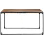 Mesa de comedor madera maciza con acabado sheesham 140x140x75cm de vidaXL, Mesas de cocina y de comedor - Ref: Foro24-321574,...