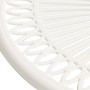 Mesa de jardín aluminio fundido blanco 62x62x65 cm en Mesas de jardín | Comprar online en Foru.es