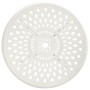 Mesa de jardín aluminio fundido blanca 78x78x72 cm en Mesas de jardín | Comprar online en Foru.es