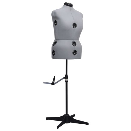 Maniquí de sastre ajustable mujer gris talla L 44-50 de vidaXL, Galanes de noche - Ref: Foro24-288489, Precio: 230,20 €, Desc...