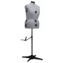 Maniquí de sastre ajustable mujer gris talla L 44-50 de vidaXL, Galanes de noche - Ref: Foro24-288489, Precio: 213,49 €, Desc...