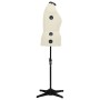 Maniquí de sastre ajustable mujer color crema talla L 44-50 de vidaXL, Galanes de noche - Ref: Foro24-288490, Precio: 215,19 ...