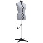 Maniquí de sastre ajustable mujer gris talla M 40-46 de vidaXL, Galanes de noche - Ref: Foro24-288486, Precio: 208,82 €, Desc...
