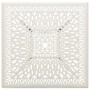Mesa de jardín aluminio fundido blanco 90x90x73 cm en Mesas de jardín | Comprar online en Foru.es