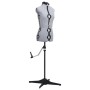 Maniquí de sastre ajustable mujer gris talla S 33-40 de vidaXL, Galanes de noche - Ref: Foro24-288483, Precio: 182,00 €, Desc...