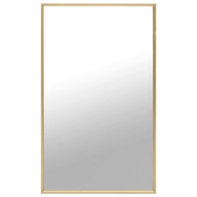 Espejo dorado 100x60 cm de vidaXL, Espejos - Ref: Foro24-322749, Precio: 74,92 €, Descuento: %