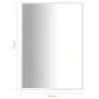 Espejo blanco 70x50 cm de vidaXL, Espejos - Ref: Foro24-322721, Precio: 47,77 €, Descuento: %