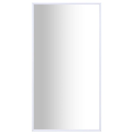 Espejo blanco 100x60 cm de vidaXL, Espejos - Ref: Foro24-322723, Precio: 66,36 €, Descuento: %