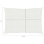 Toldo de vela blanco HDPE 160 g/m² 5x8 m de vidaXL, Sombrillas - Ref: Foro24-311248, Precio: 78,19 €, Descuento: %