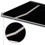 Toldo retráctil manual con LED gris antracita 500x300 cm de vidaXL, Toldos - Ref: Foro24-3069784, Precio: 546,28 €, Descuento: %