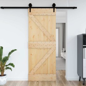 Puerta NARVIK madera maciza pino 85x210 cm en Puertas | Comprar online en Foru.es