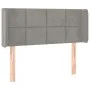 Light gray velvet headboard 93x16x78/88 cm by vidaXL, Headboards and footboards - Ref: Foro24-3118804, Price: 53,78 €, Discou...